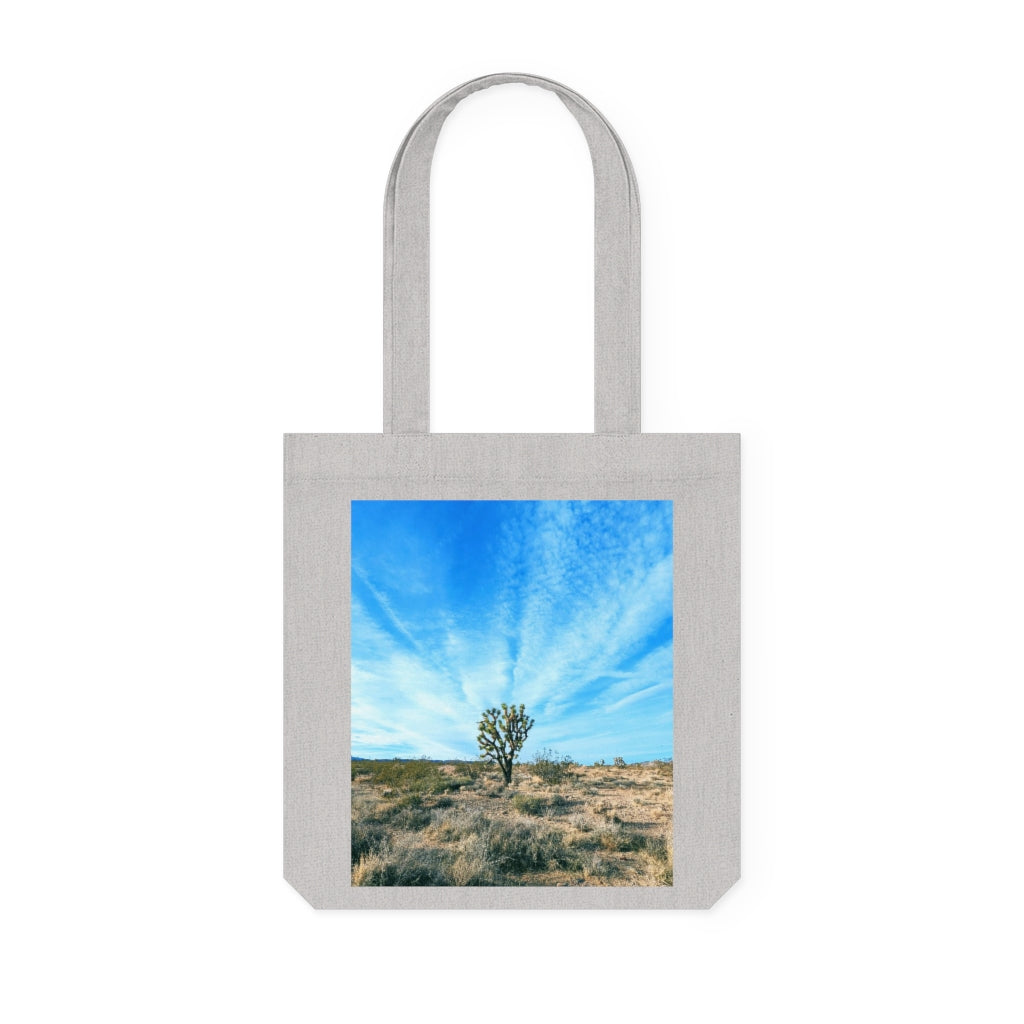 Woven Tote Bag, Joshua Tree at the Wee Thump Joshua Tree Wilderness, Nevada