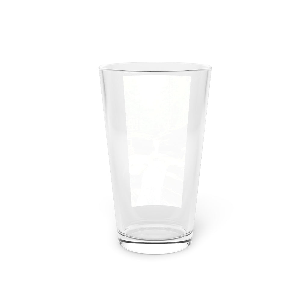 Pint Glass, 16oz Sabbaday Falls